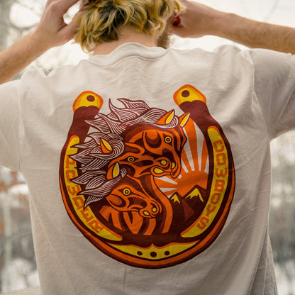 Powder Cowboys Barbed Tee